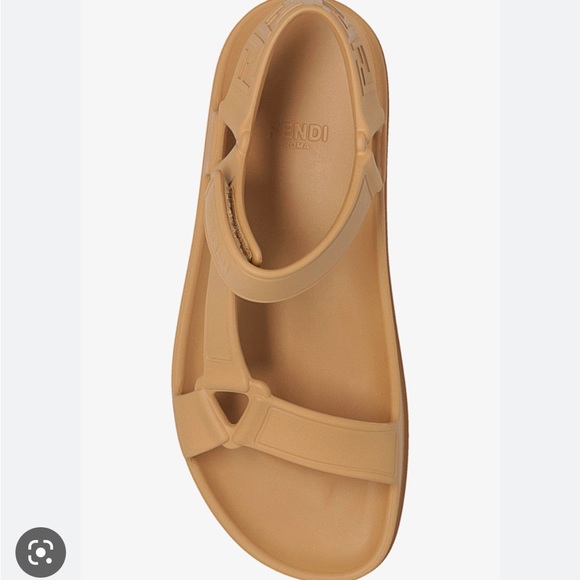 Fendi rubber hiker sandals 40 - Picture 2 of 6